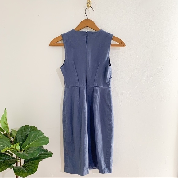 Banana Republic Bi-Stretch Body-con Sheath Dress Sz 0 - Picture 4 of 11